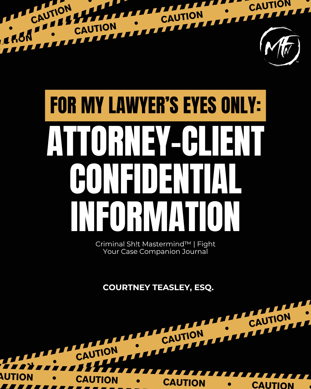 Fight Your Case Companion Journal